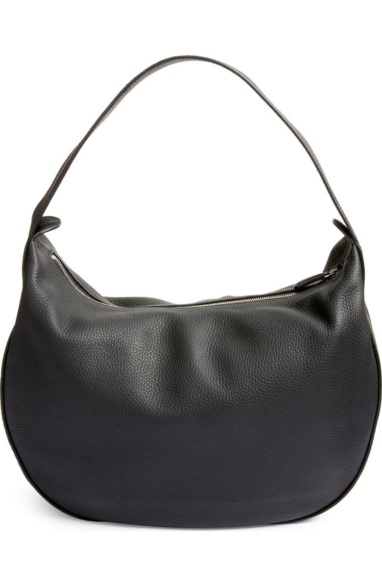 The Row Allie Leather Hobo Bag, Alternate, color,