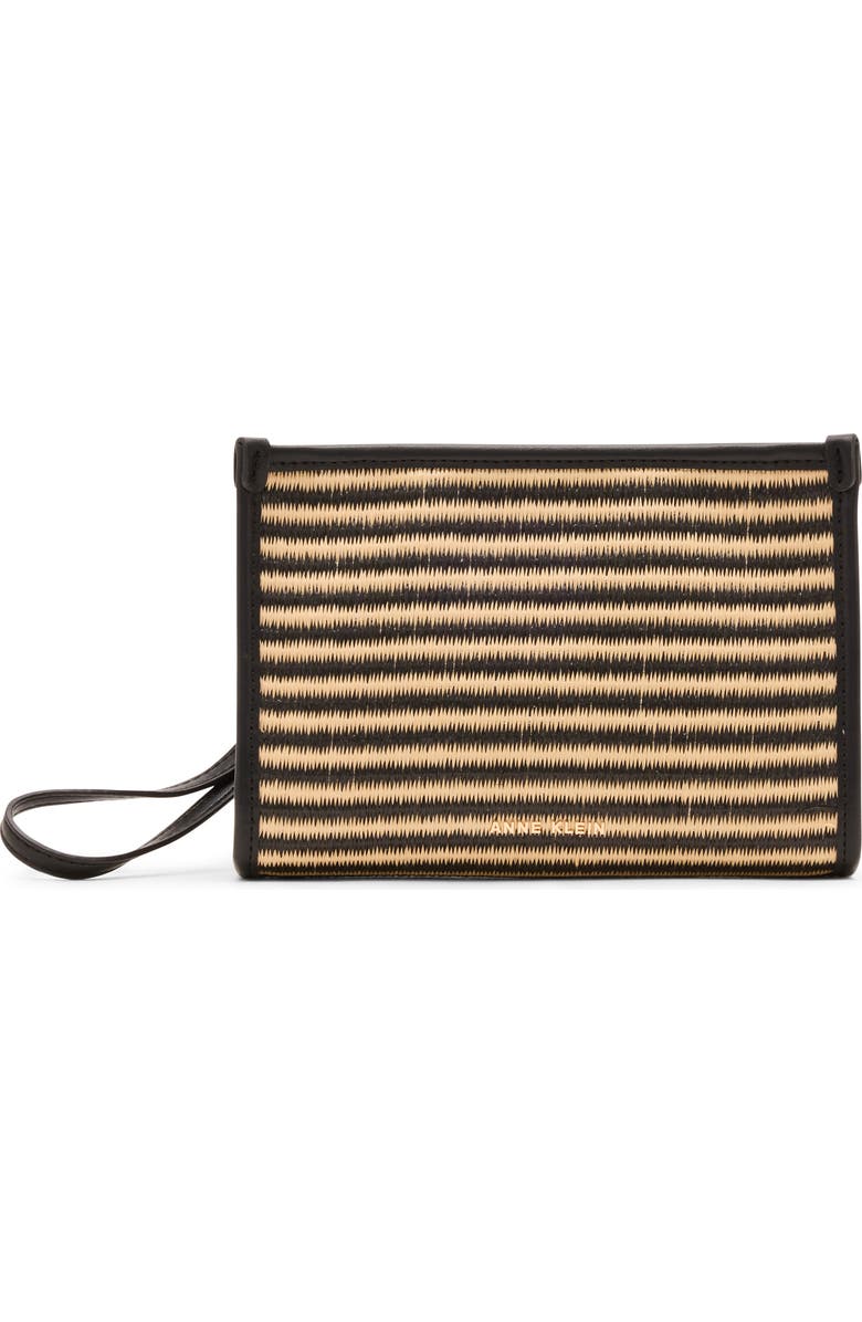 Anne Klein Woven Wristlet, Main, color,