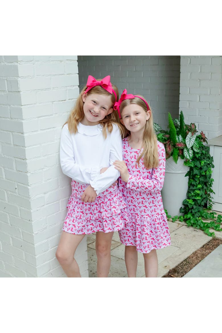 Lily Girls' Dress, Alternate, color, Wild West Pink