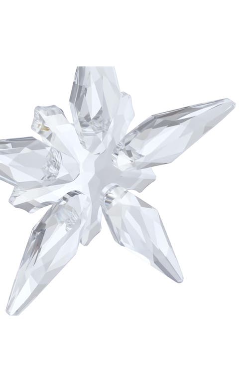 Swarovski 2025 Annual Edition Little Crystal Snowflake Ornament In White