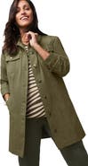 Jessica London Long Denim Jacket