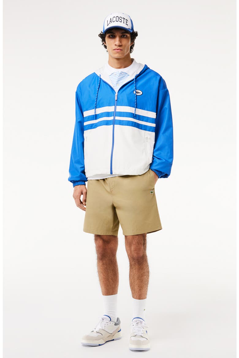 Relaxed Cotton Twill Shorts, Alternate, color, CB8 LION
