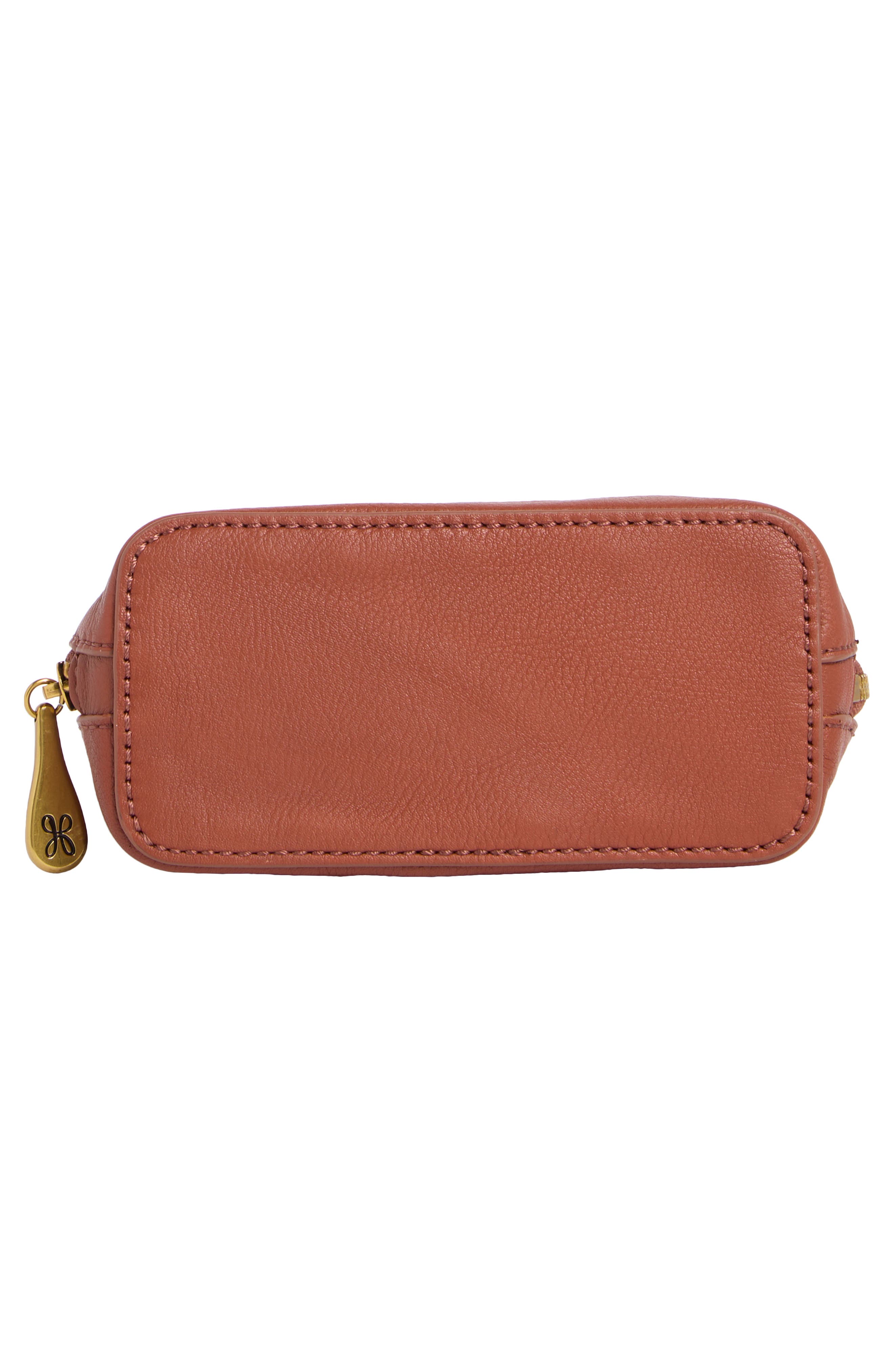 HOBO Nash Calfskin Leather Crossbody Bag, Alternate, color, Rust