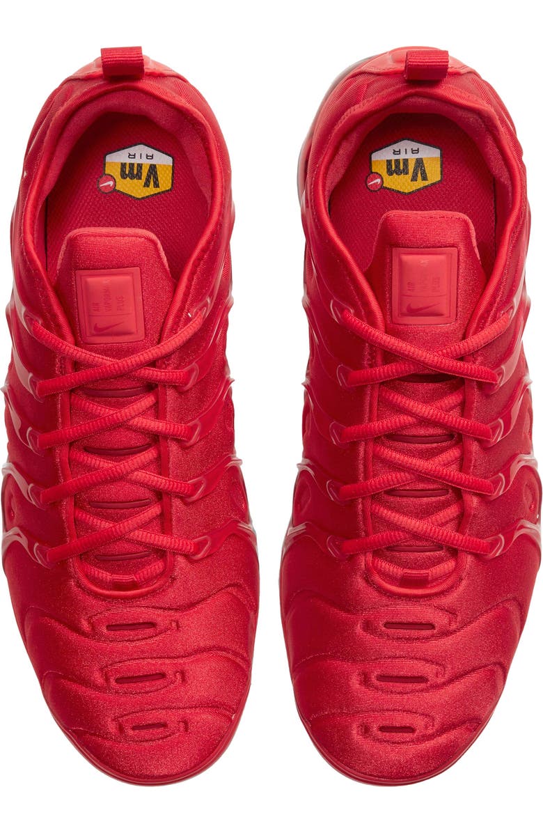 Nike Air VaporMax Plus Sneaker, Alternate, color, University Red