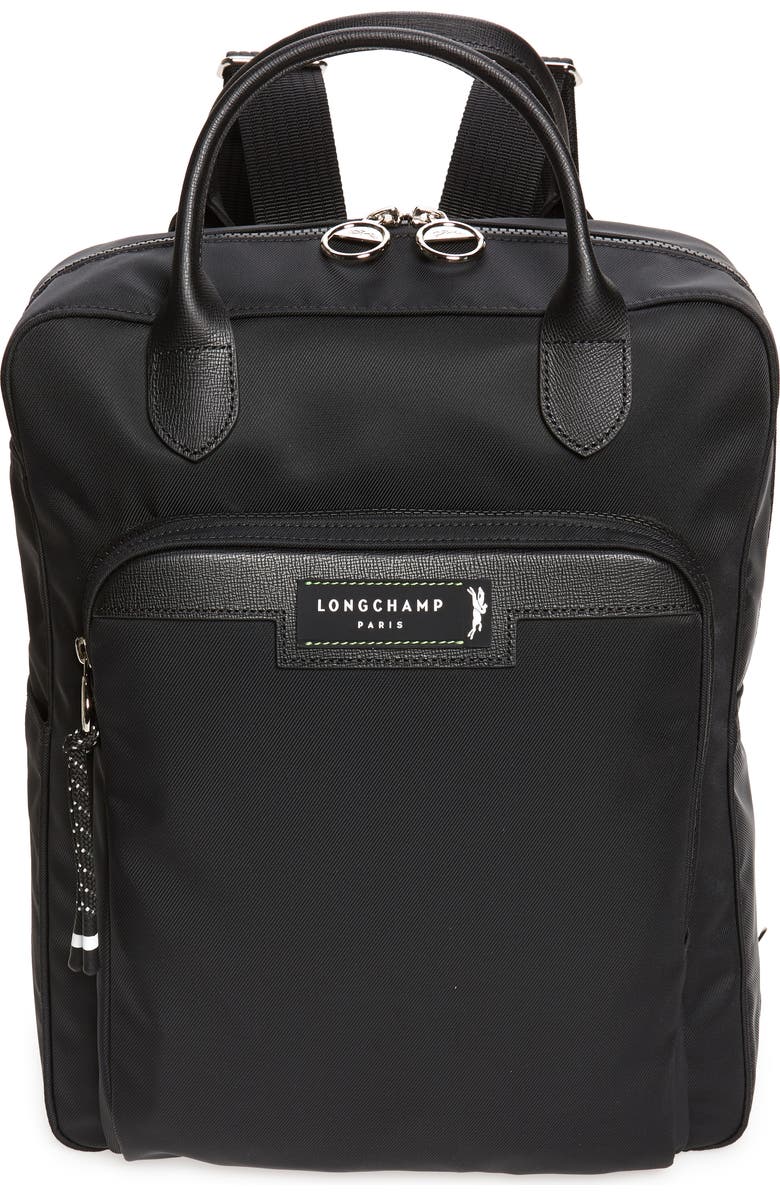 Longchamp Green District ECONYL<sup>®</sup> Backpack, Main, color,