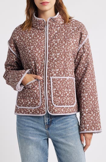 Floral Quilted Jacket