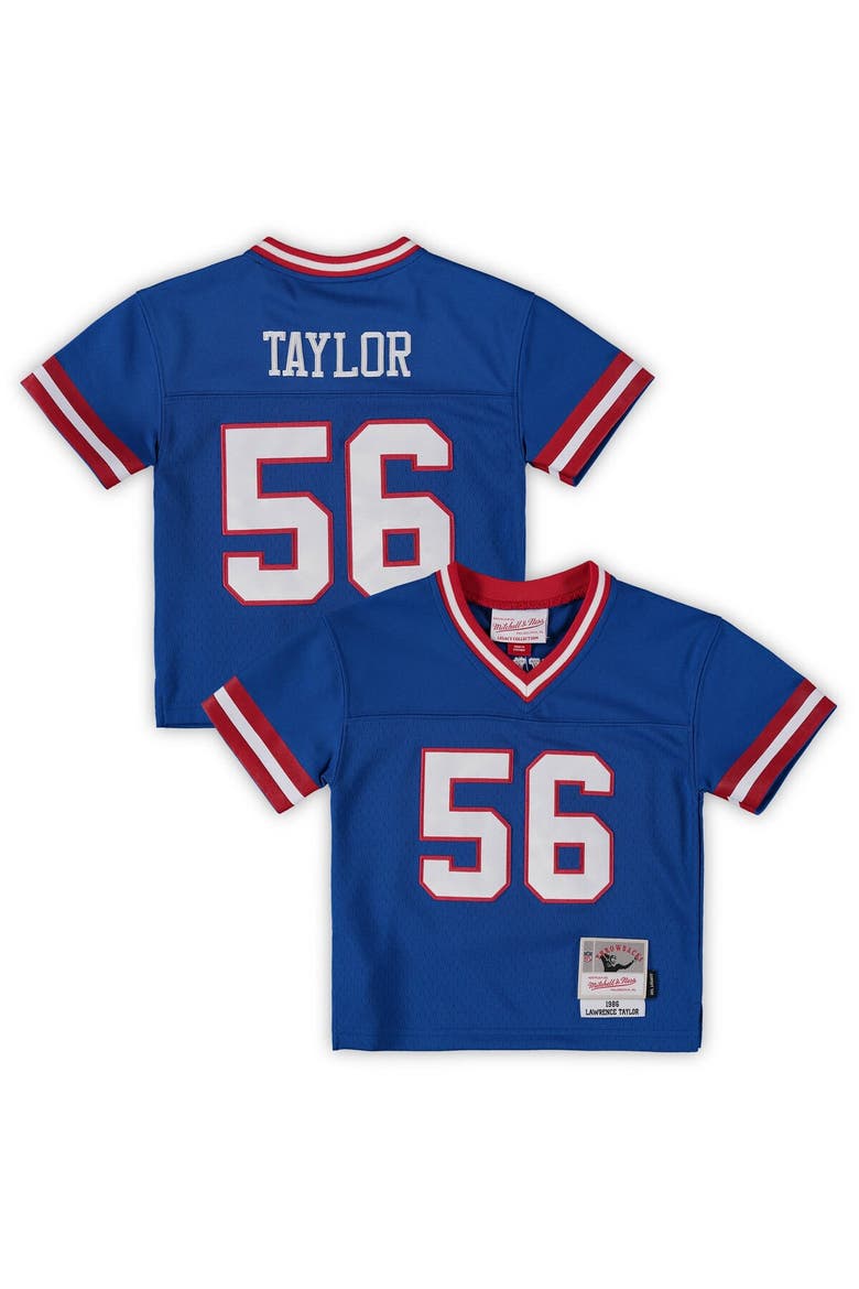 Toddler Mitchell & Ness Lawrence Taylor Royal New York Giants 1986 Retired Legacy Jersey, Alternate, color, Royal