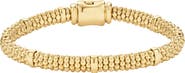 LAGOS Caviar 18K Gold Rope Bracelet