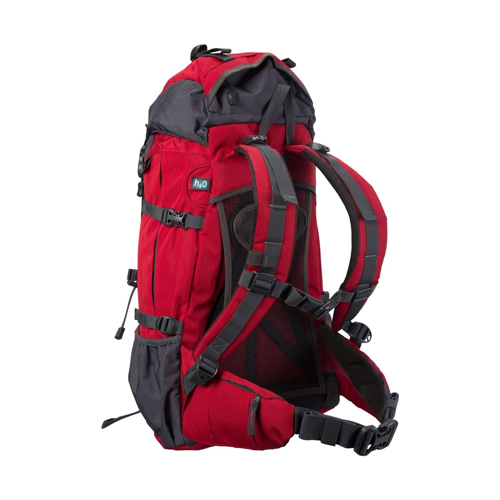 Venture Knapsack, Alternate, color, Red and Gray