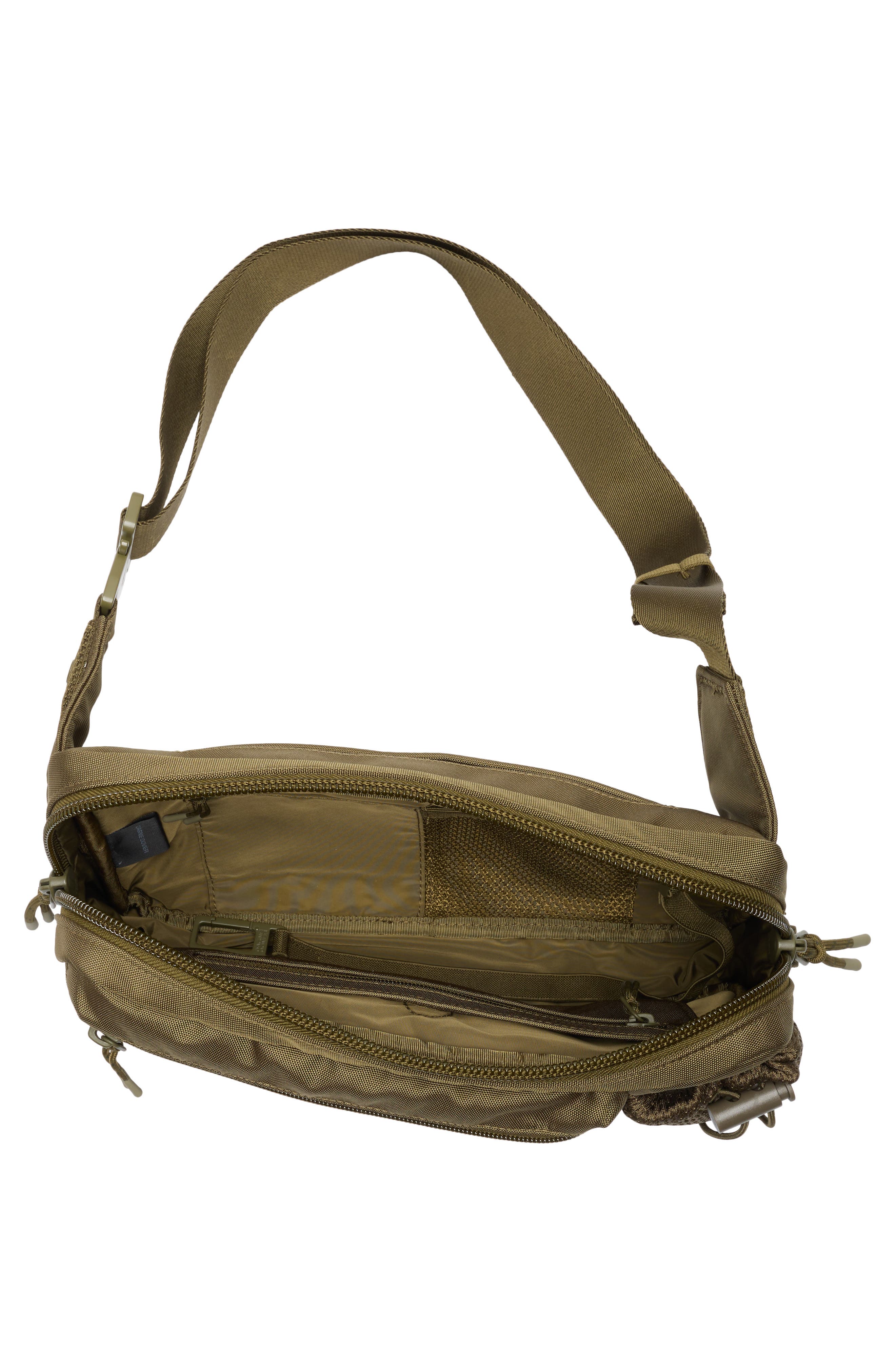 Cairo Sling Bag, Alternate, color, DARK MOSS