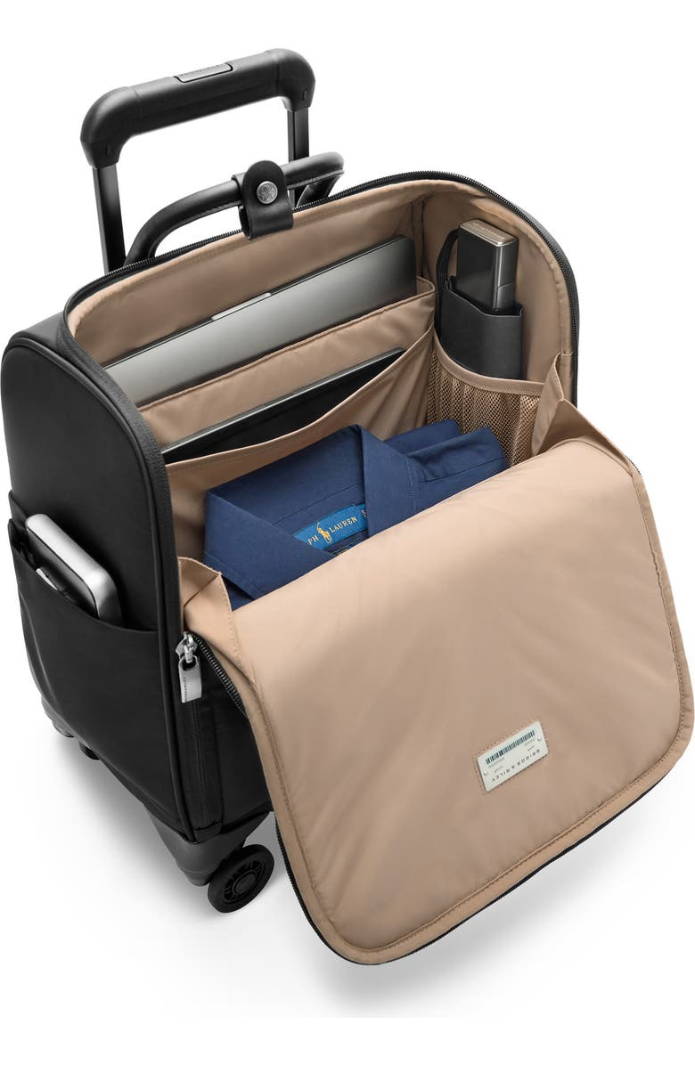 Briggs & Riley Rhapsody Cabin Spinner Carry-On Suitcase, Alternate, color, Black