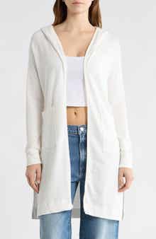 GO COUTURE Hooded Sweater Cardigan