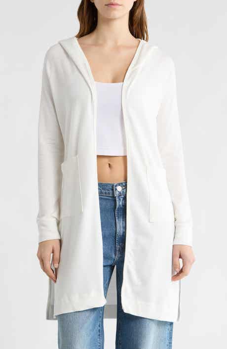 Hooded Sweater Cardigan
