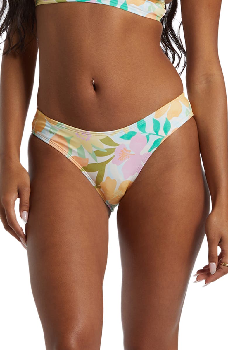 Billabong Sweet Bondi Bikini Bottoms, Main, color, Pink Multi