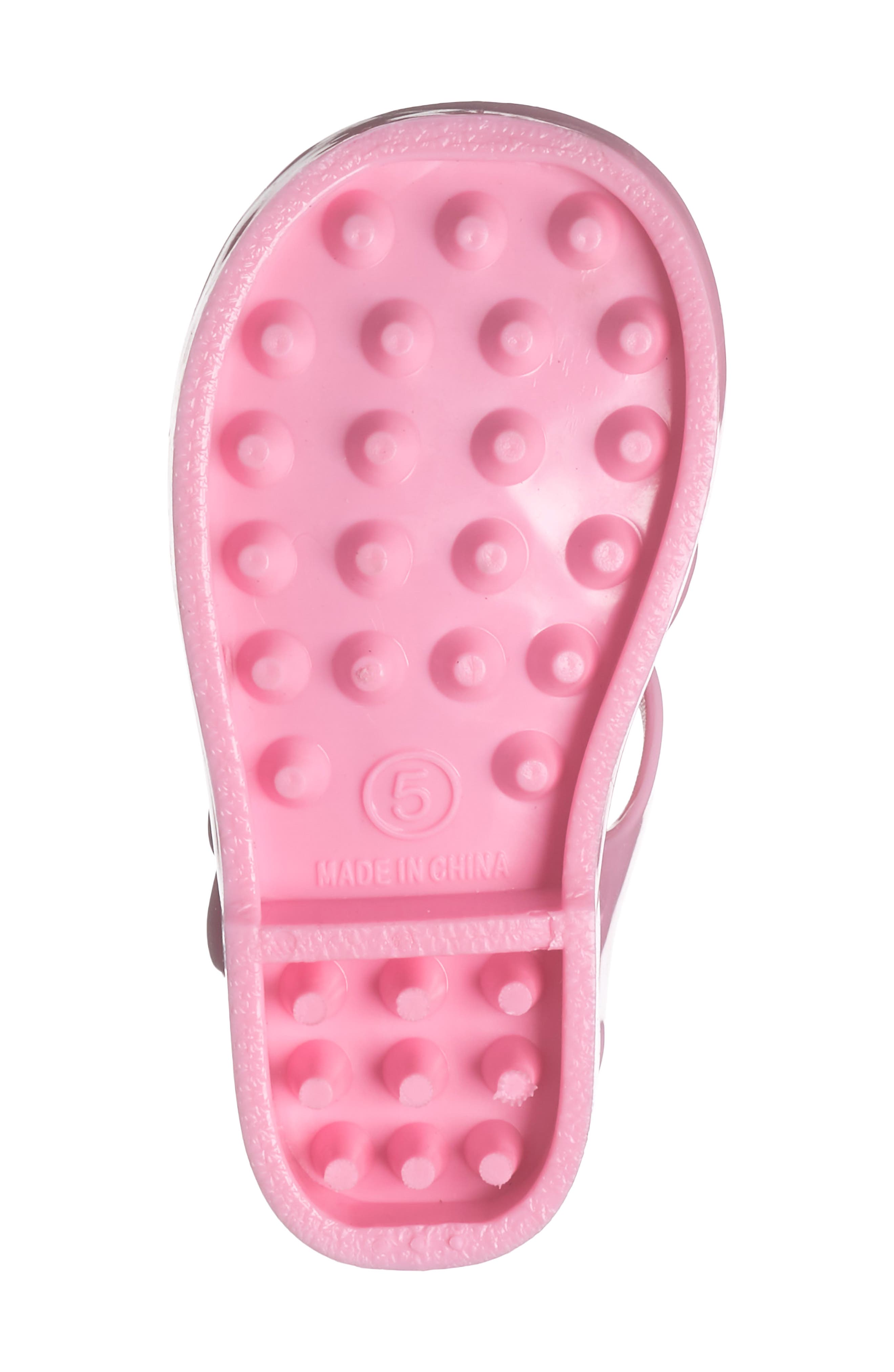 Harper Canyon Disney Princess Jelly Sandal, Alternate, color, Pink