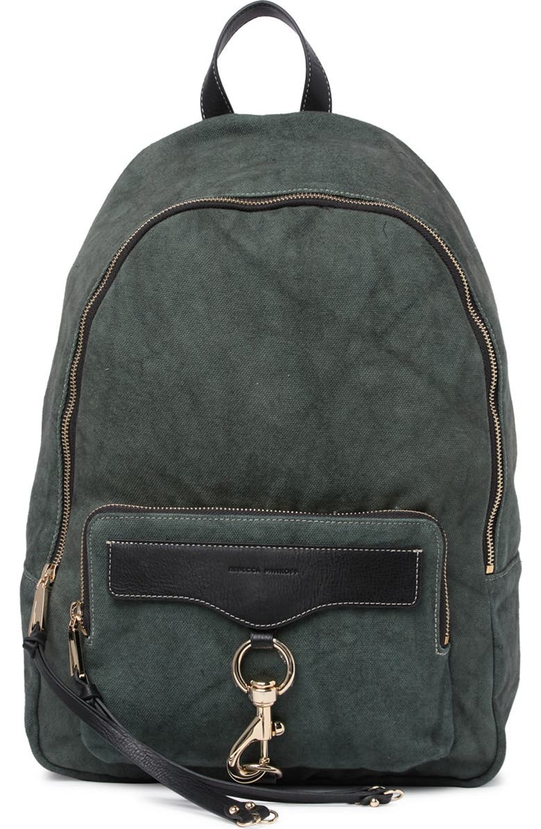 Rebecca Minkoff Always On MAB Canvas Backpack, Alternate, color,