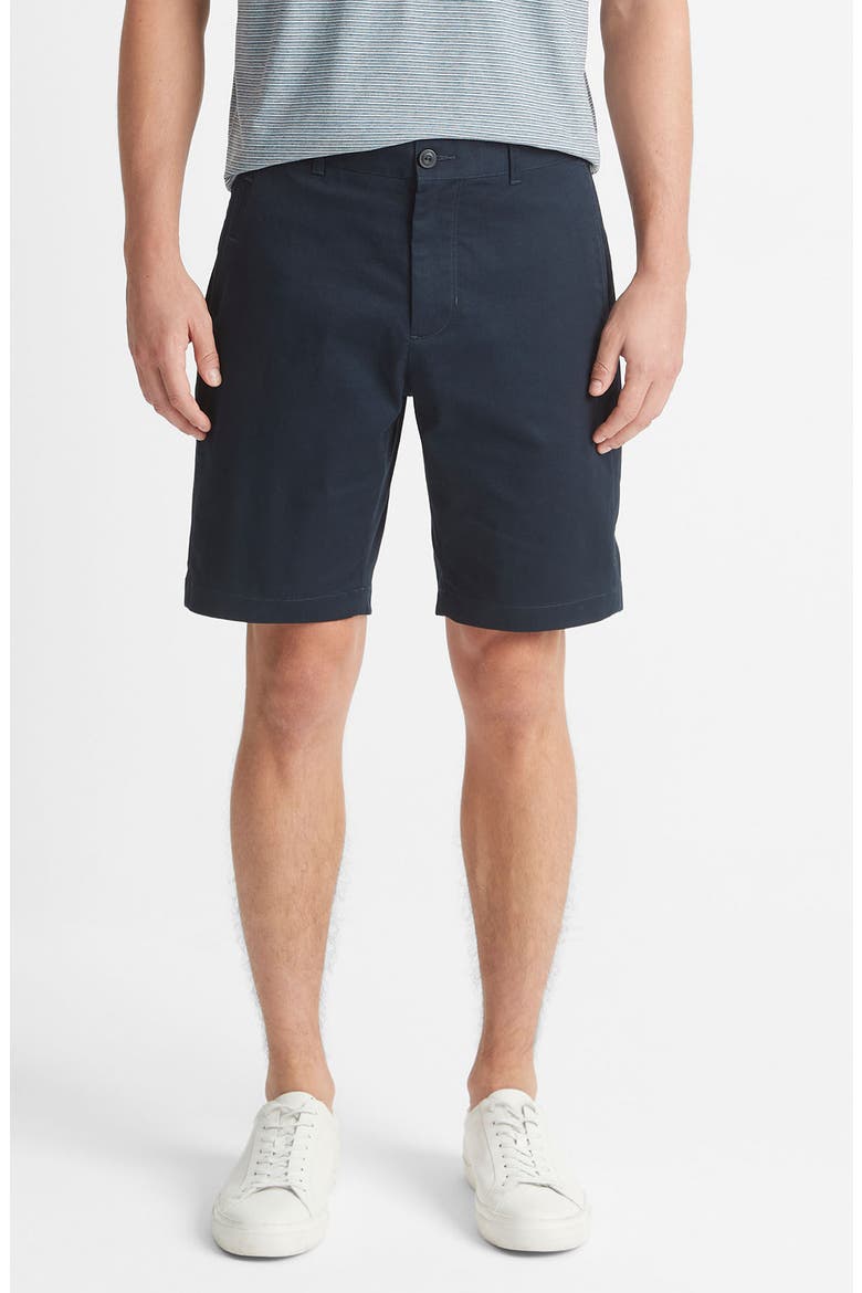 Griffith Twill Cotton Chino Shorts, Main, color, COASTAL BLUE