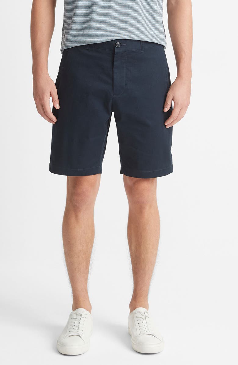 Vince Griffith Twill Cotton Chino Shorts, Main, color, Coastal Blue