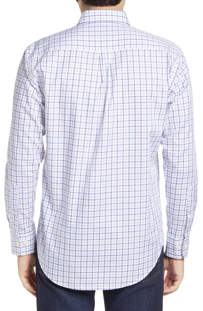 Peter Millar Hyco Regular Fit Tattersall Check Button-Down Shirt, Alternate, color, 
