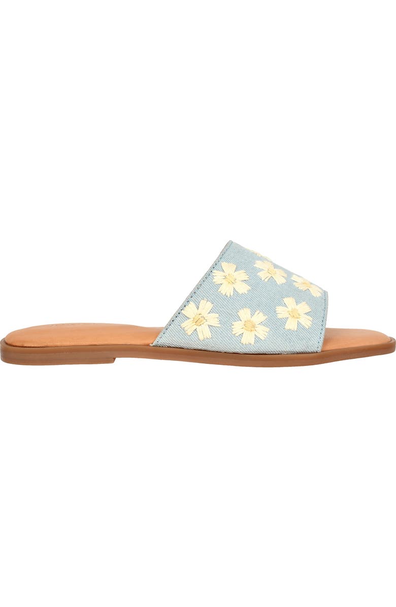 Jelavu Poppy Daisy Slide Sandal, Alternate, color,