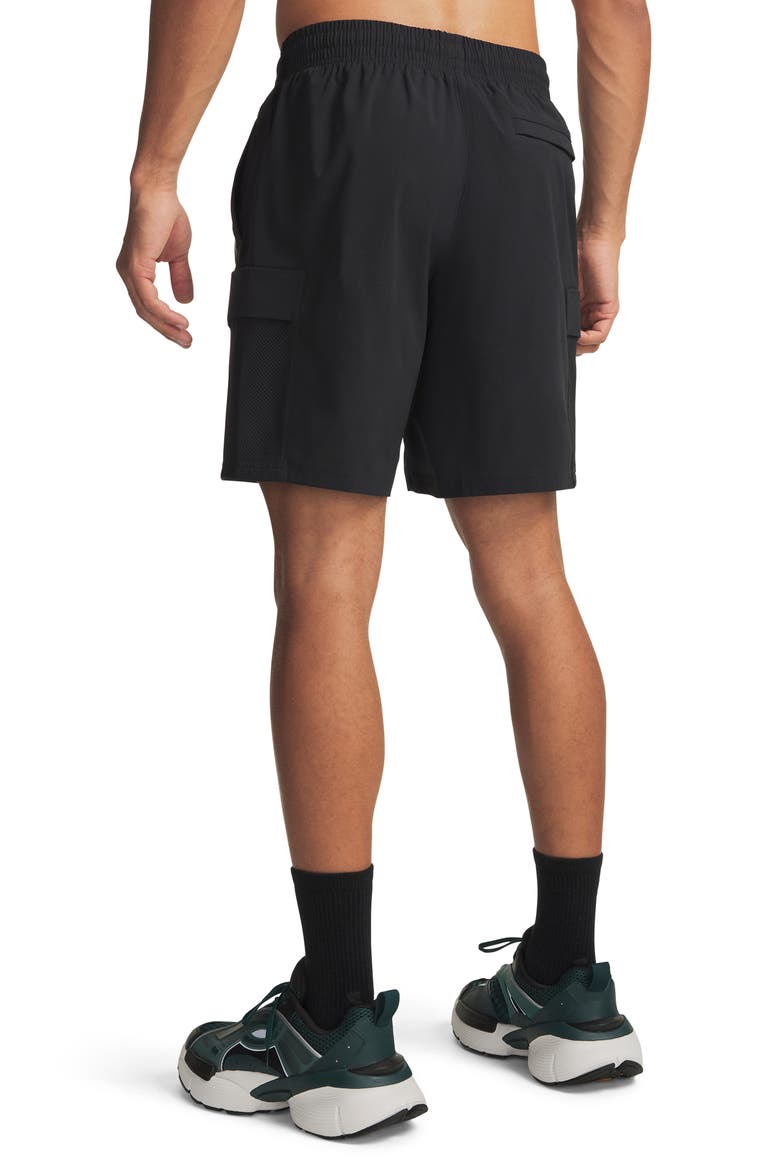 Unstoppable Airvent Cargo Shorts, Alternate, color, BLACK