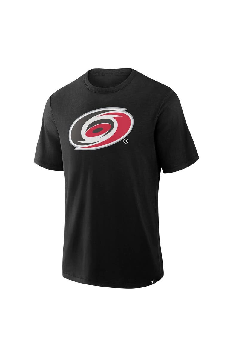 FANATICS Men's Fanatics Black Carolina Hurricanes Stadium Slub T-Shirt, Alternate, color, Black
