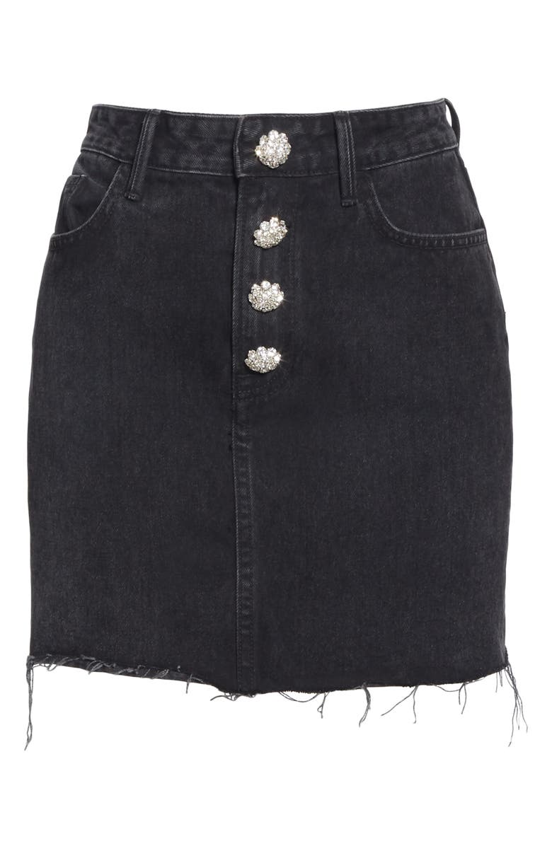 GRLFRND Karolina Coated High Waist Skinny Jeans, Alternate, color,