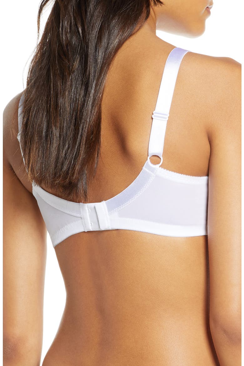 Nancy Soft Cup Bra, Alternate, color, WHITE