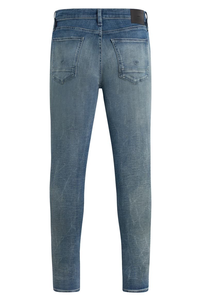 Zack Distressed Skinny Jeans, Alternate, color, DARK SHADOW