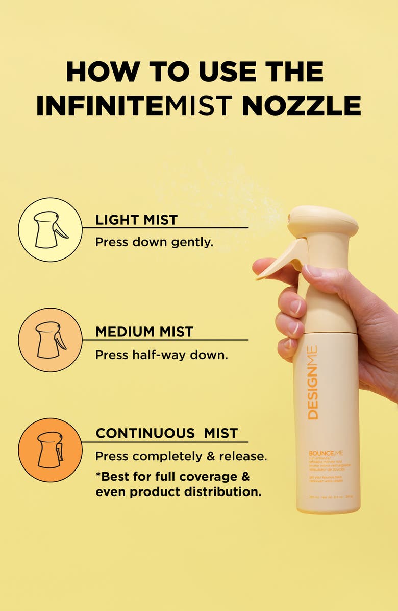 DESIGNME BOUNCE.ME Curl Enhancer Spray, Alternate, color,