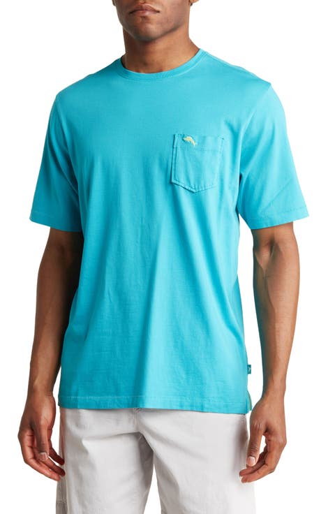 'New Bali Sky' Original Fit Crewneck Pocket T-Shirt