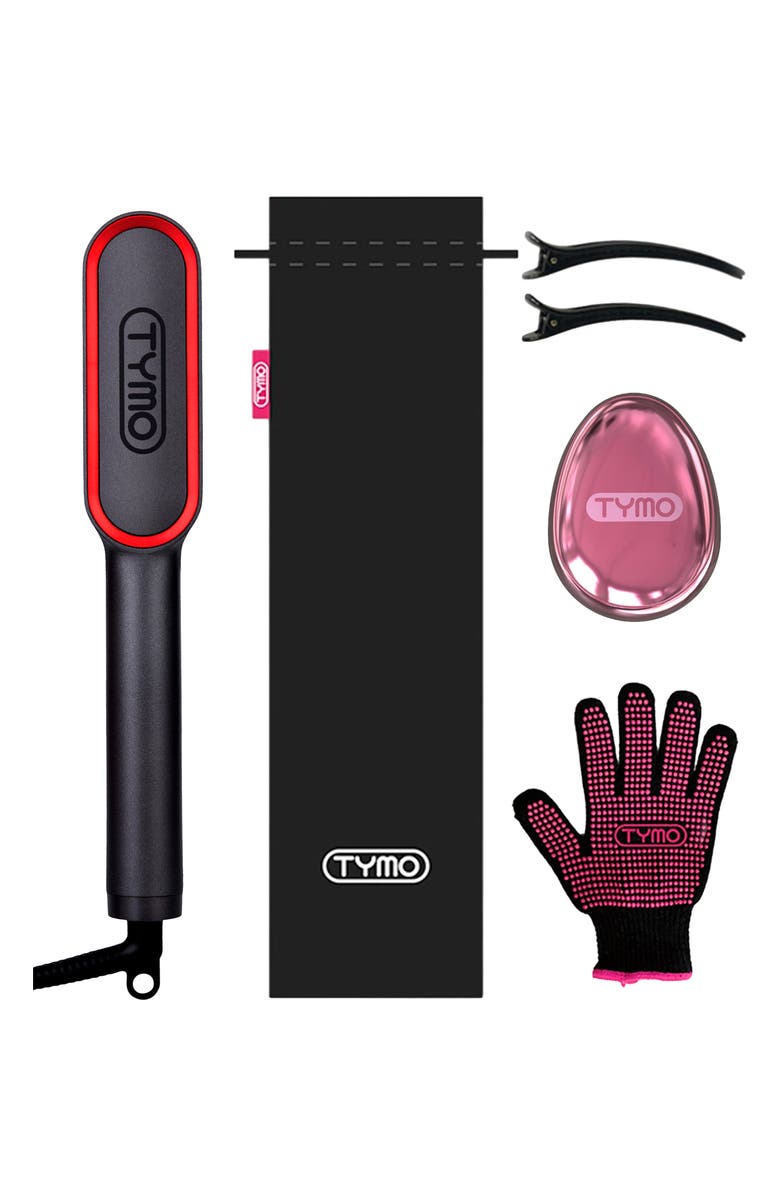 TYMO Ring Plus Straightener Comb, Alternate, color, Black