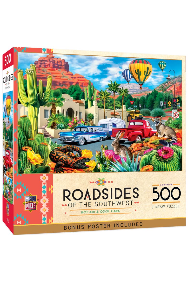 Hot Air & Cool Cars 500 Piece Puzzle, Main, color, Multicolor