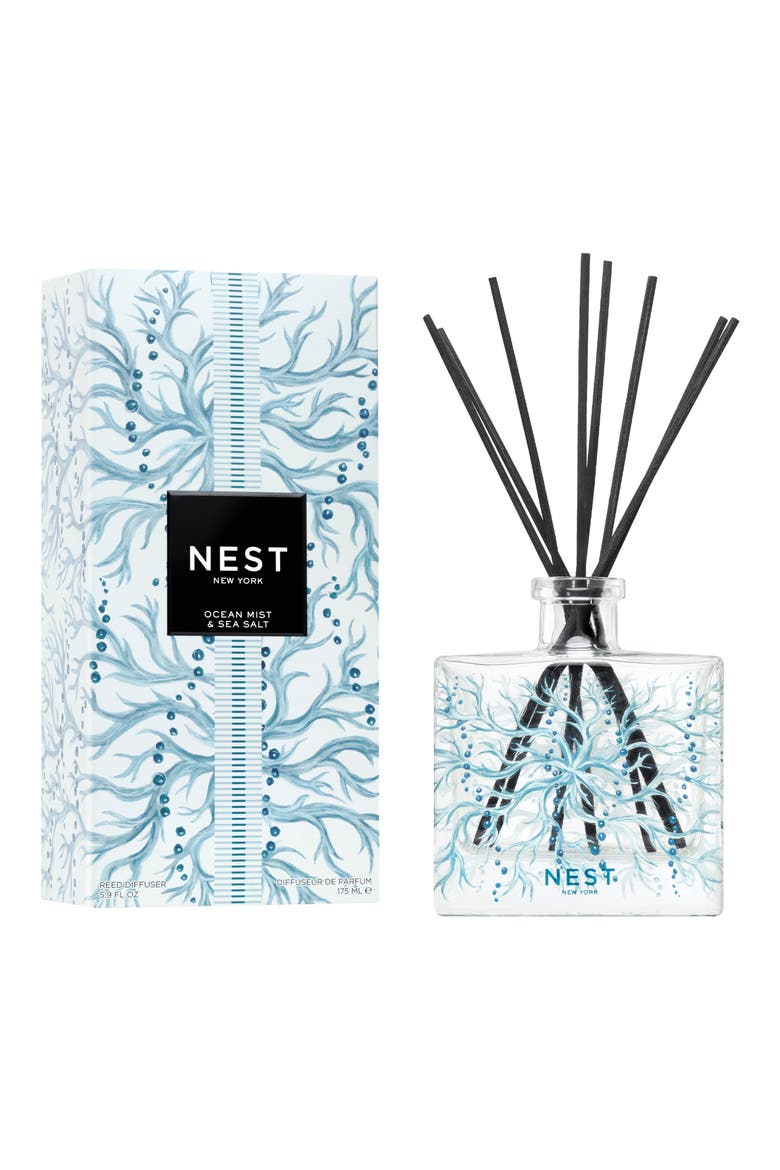 Ocean Mist & Sea Salt Reed Diffuser, Main, color, NO COLOR
