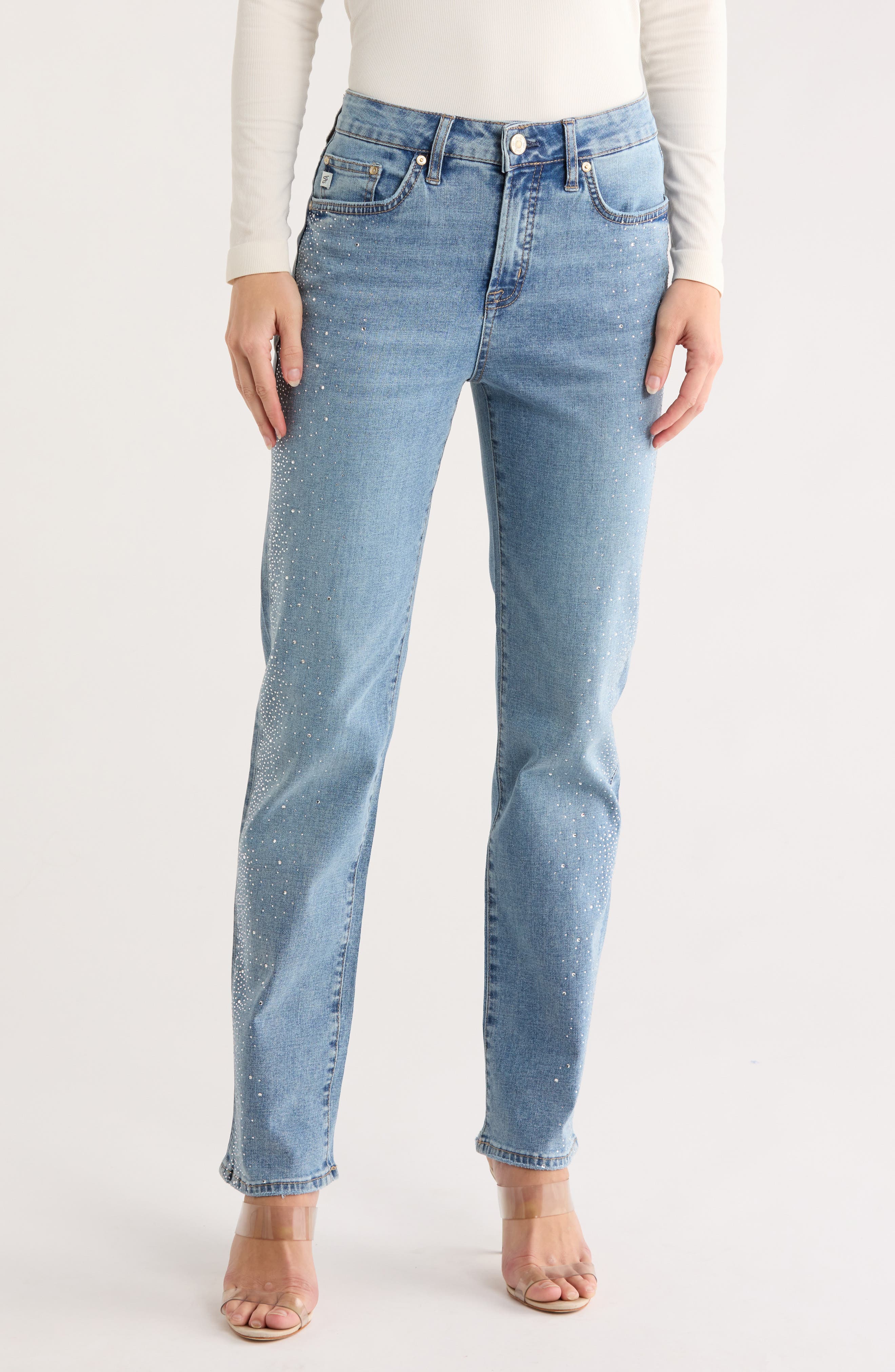 Seven7 Vintage Straight Leg Jeans