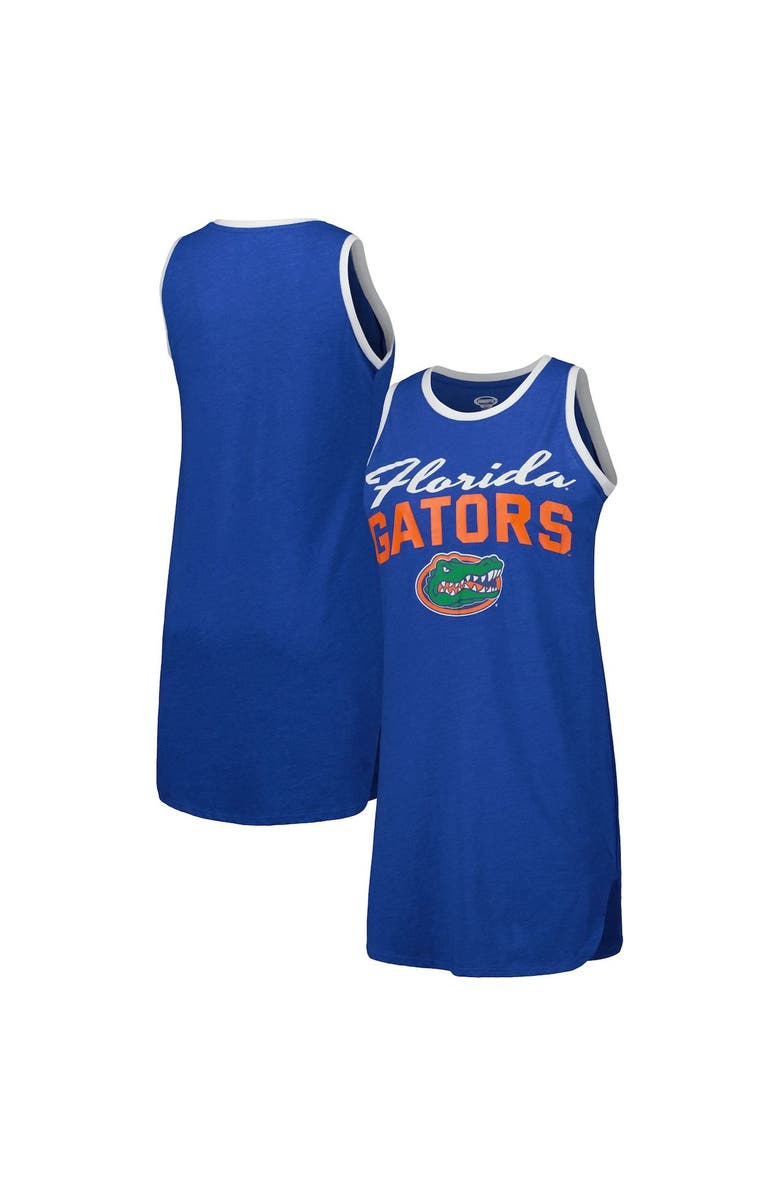 CONCEPTS SPORT Women's Concepts Sport Royal Florida Gators Tank Nightshirt, Main, color, 