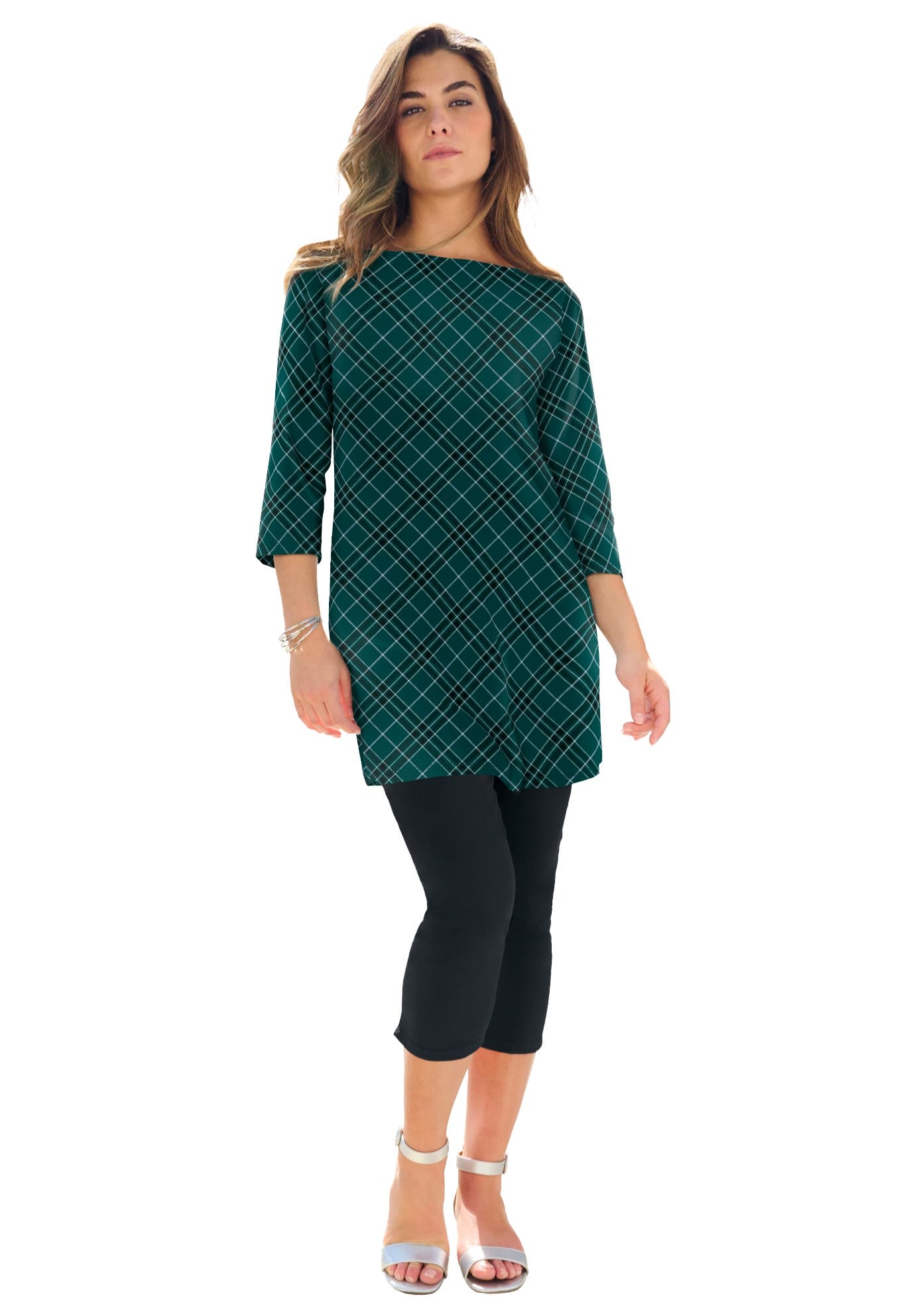 EMERALD BIAS TARTAN