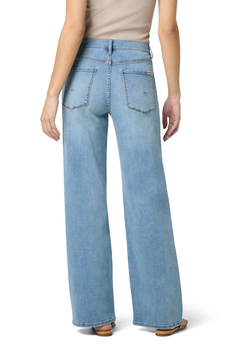 Hudson Jeans Rosalie High Waist Wide Leg Jeans, Alternate, color, Diana