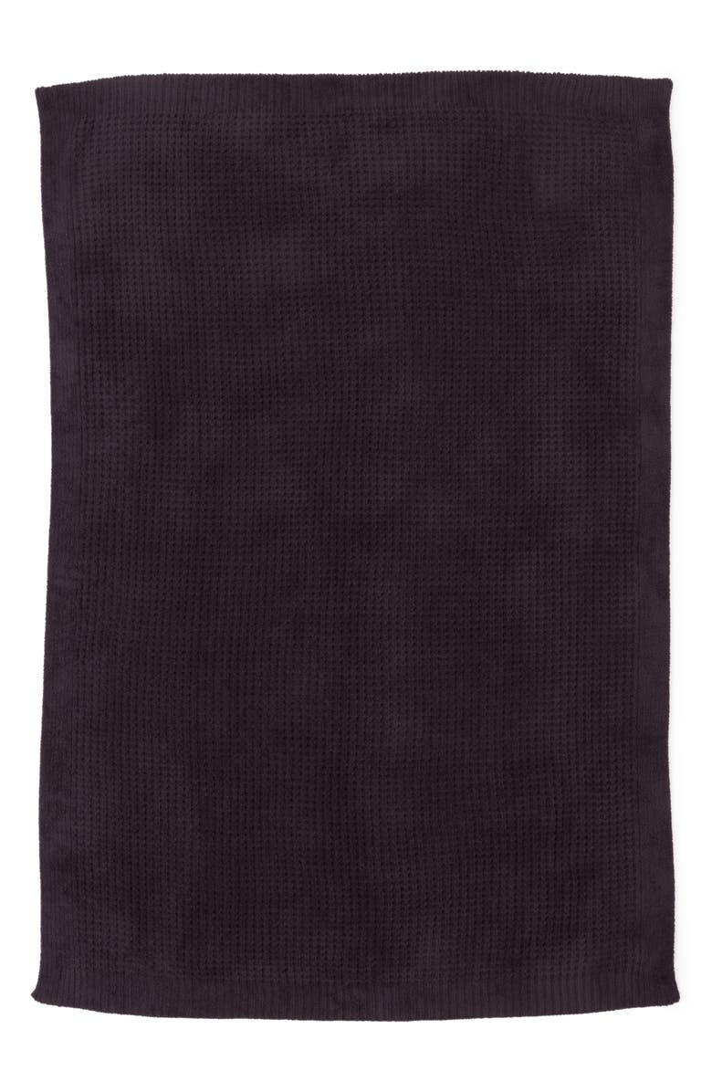 Barefoot Dreams<sup>®</sup> CozyChic<sup>®</sup> Waffle Knit Throw, Main, color, Umber