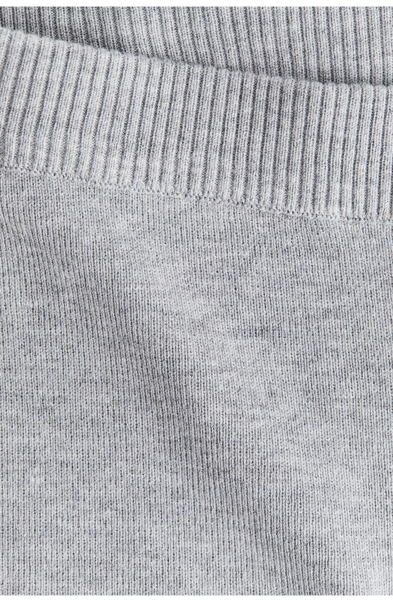 H&M Fine-knit Trousers, Alternate, color, Gray Melange