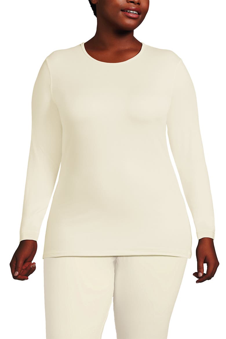Baselayer Cozy Thermaskin Crewneck Top, Main, color, Fresh Ivory