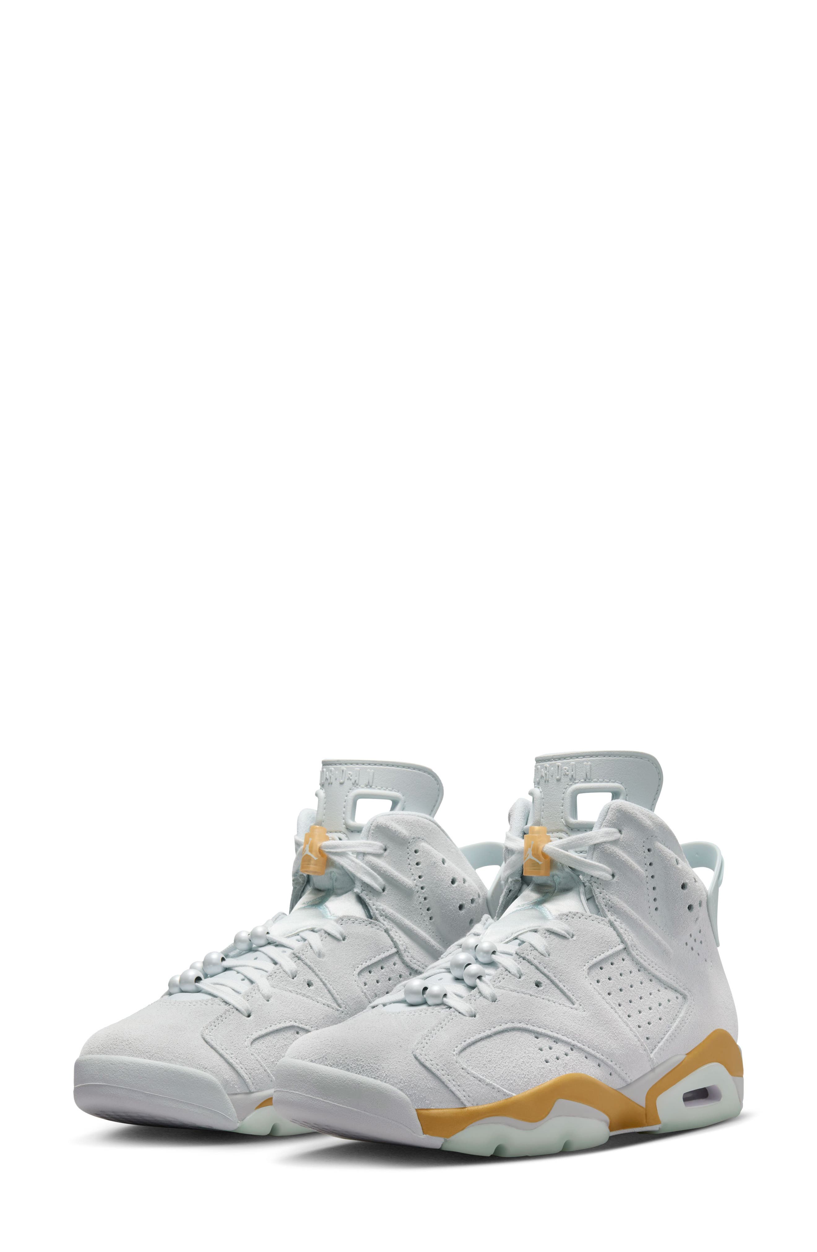 Jordan Air Jordan 6 Retro Pearl High Top Sneaker, Main, color, 