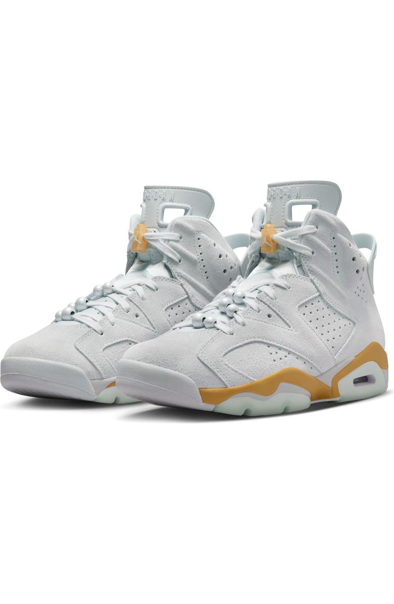 Jordan Air Jordan 6 Retro Pearl High Top Sneaker, Main, color,