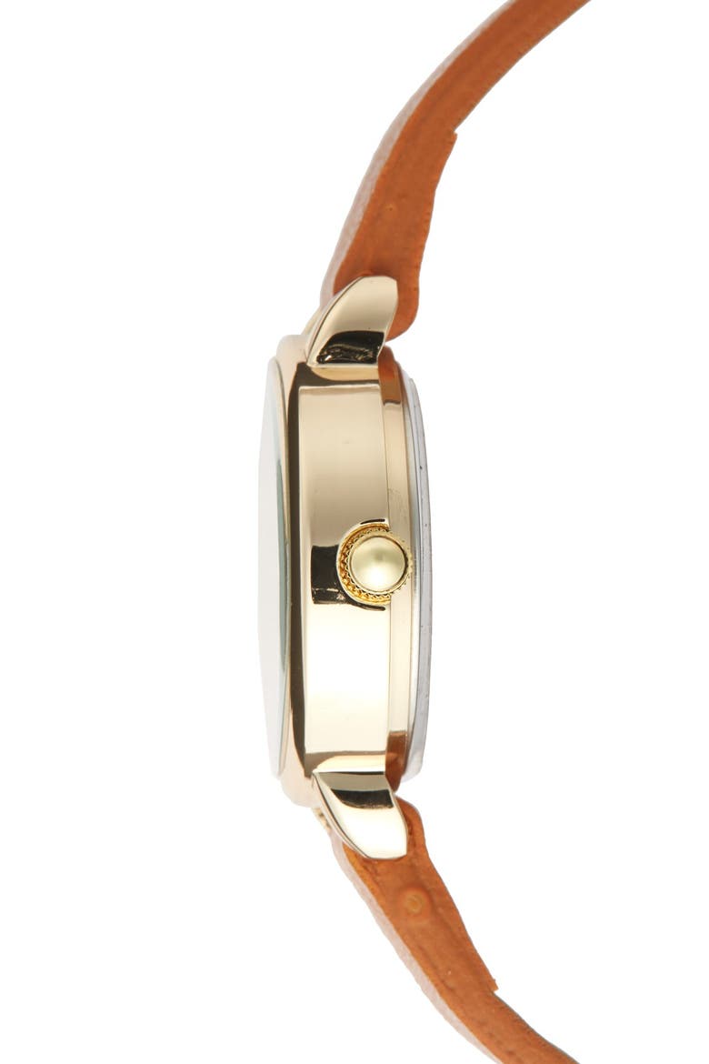 Wrap Watch, 26mm, Alternate, color, COGNAC