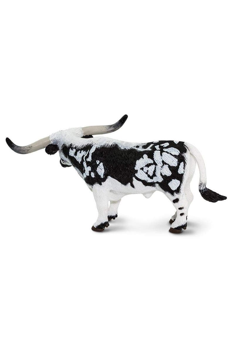 Safari Ltd. Texas Longhorn Bull Kids Toy Figure, Alternate, color, NO COLOR