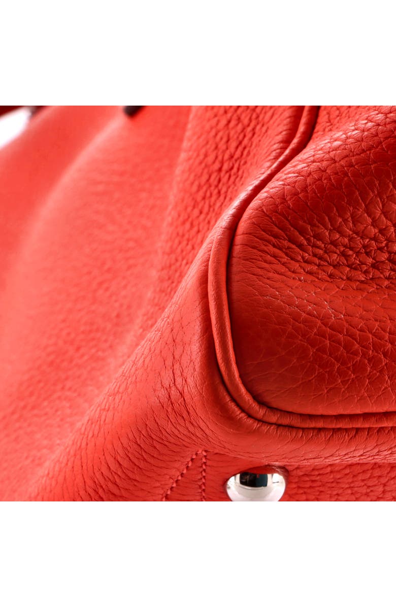 Pre-Owned Hermes Victoria II Bag Clemence 35, Alternate, color, Rouge Pivoine