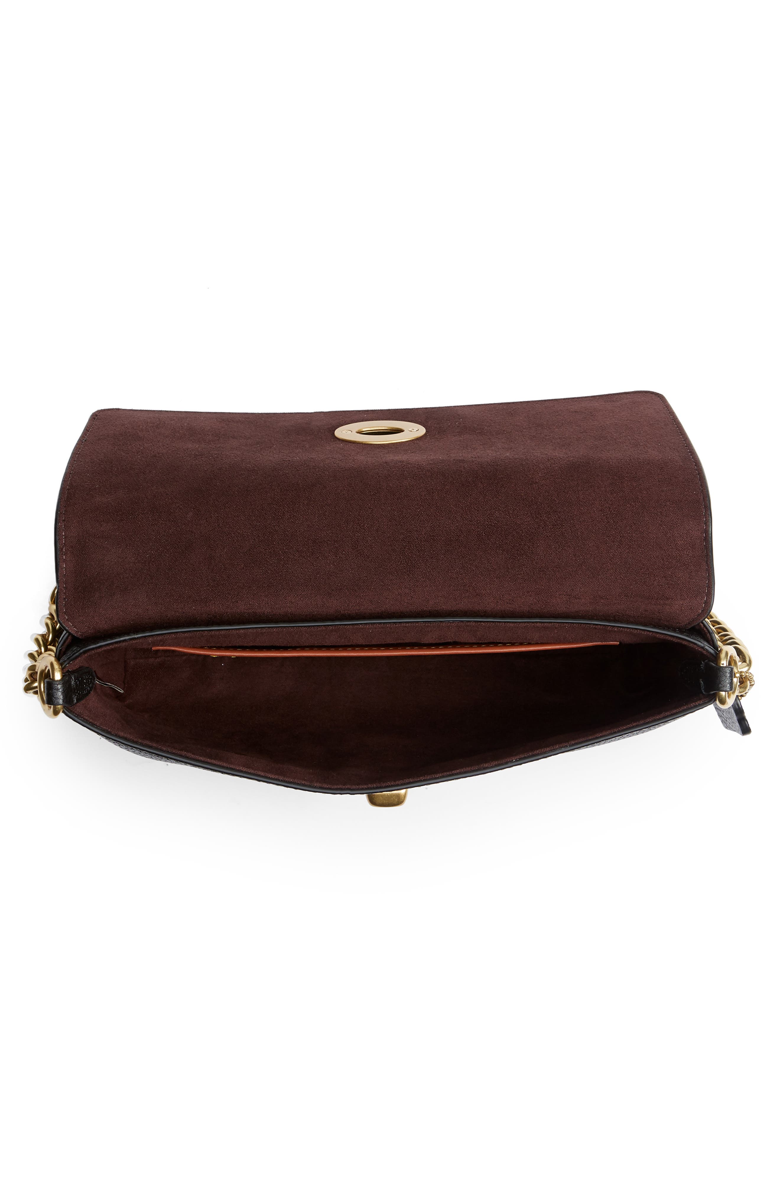 COACH Crosstown X Leather Crossbody Bag, Alternate, color, 