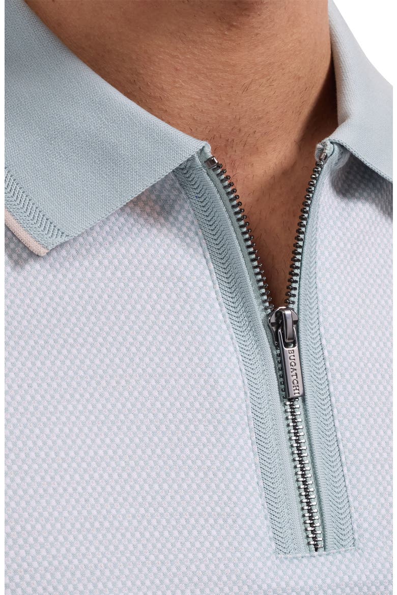 Quarter Zip Polo, Alternate, color, SEAFOAM