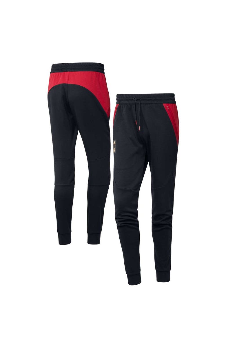 adidas Men's adidas Black Atlanta United FC 2023 Player Club Travel Pants, Main, color, Black