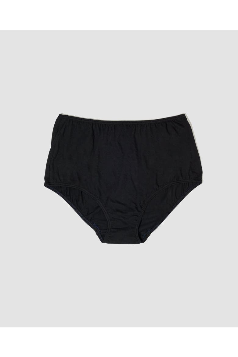 Organic Cotton Mid-rise Brief, Main, color, Midnight